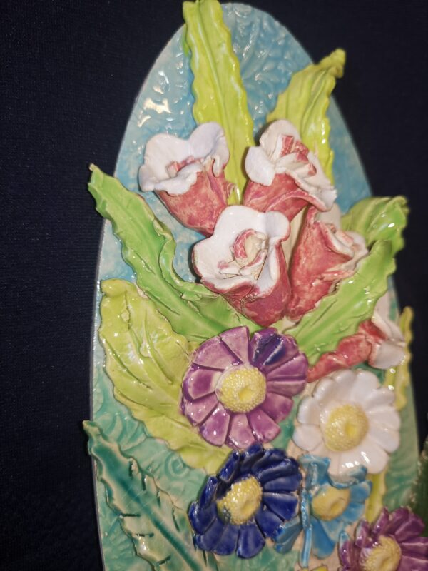 Flowers Chamomile bells wild flowers ceramic panel - Image 6