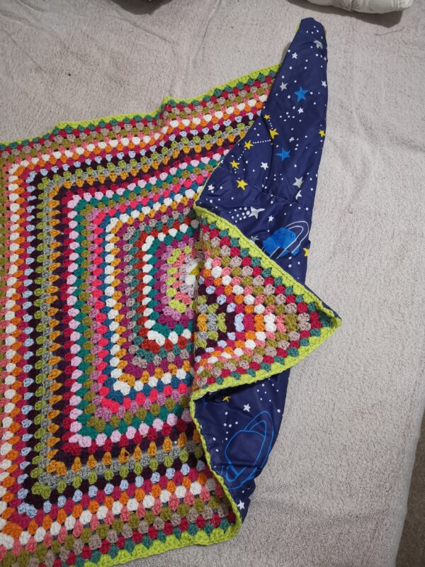 Baby blanket colored knitted  Decorative Baby blanket - Image 5