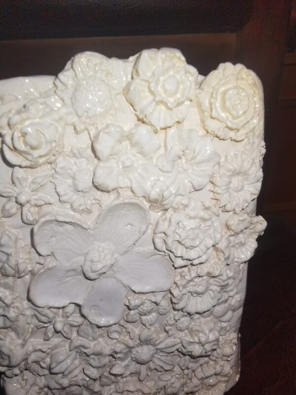 Vase flowers ceramic handmade. - Image 8